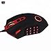 Produktbild Jonly Gaming Mouse Wired Custom Editing Macro 18 Tasten - [Verbesserte Version] Led Backlit & 5 DPI-Modus, professionelle ergonomische Computer-Maus mit 1,8 m Langer Schnur