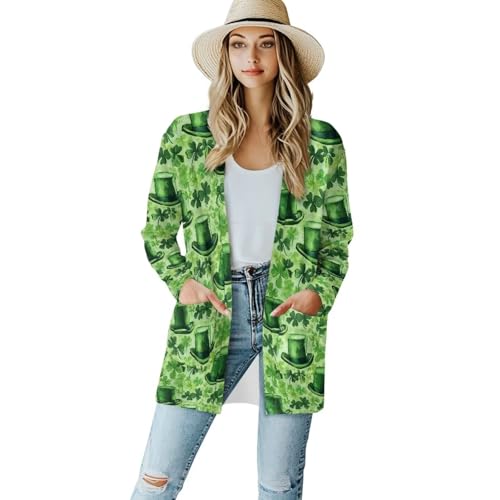 Image of Cardigan for Women Long Sweater Open Front Sweaters Fashion Lightweight Cardigans with Pockets