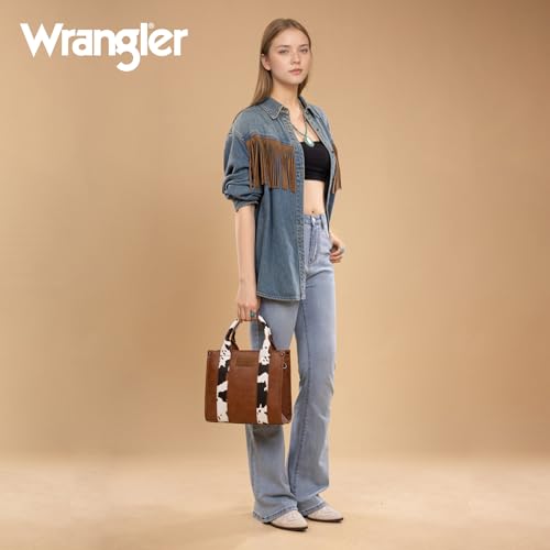 Image of Wrangler Purse for Women Medium Tote Bag Handbags Top-Handle | Purse