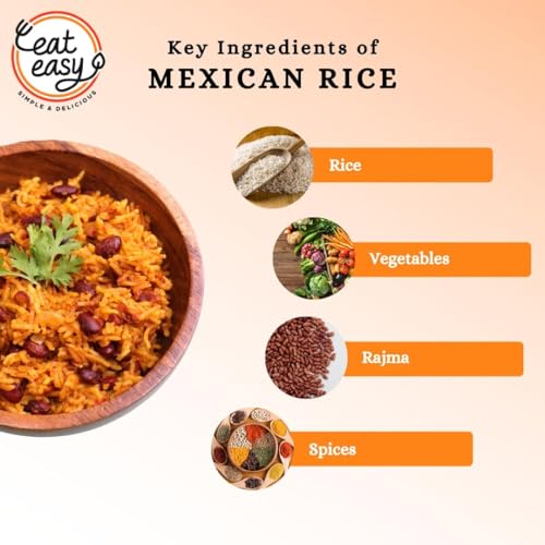 Image of Eat Easy Ready To Eat Desi Chinese Food- Combo of 7, Freeze Dehydrated | Schezwan Rice, Spicy Manchow Soup, Sweet Corn Soup, Protein Rich Paneer Chilli, Veg Manchurian, Mexican Rice, Veg Fried Rice
