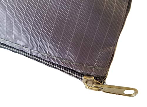 KIT NECESSAIRE ORGANIZADOR PARA MALA DE VIAGEM 6 PEÇAS CINZA