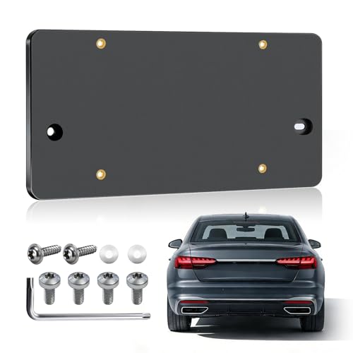 Toviiea Rear License Plate Bracket Holder Fit for Audi
