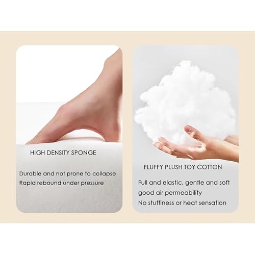 YelaJoy Rolling Stool, Swivel Rolling Chair with Back, Height Adjustable Work Drafting Home Office Vanity stools with Wheels(White)