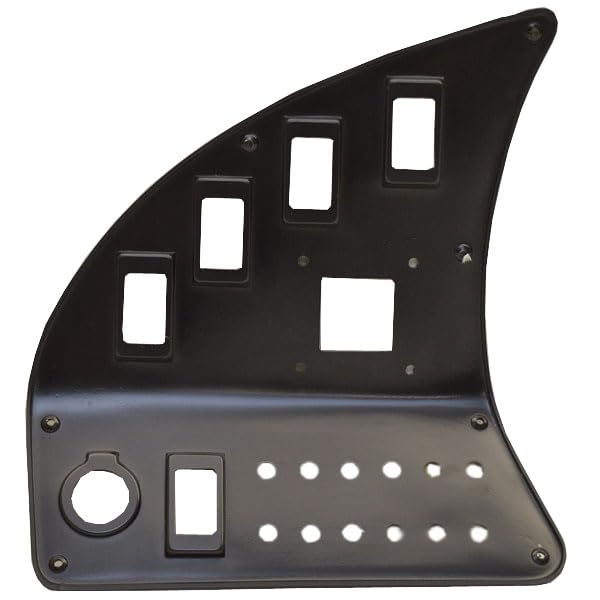 Rinker Boat Blank Switch Panel 73633 | 262 Captiva Gray Gold