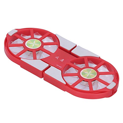 Laptop Cooling Pad, 80x15mm Foldable Laptop Cooler para oficina y hogar, soporte ventilador refrigerante para laptop gaming (Rojo) miniatura 2