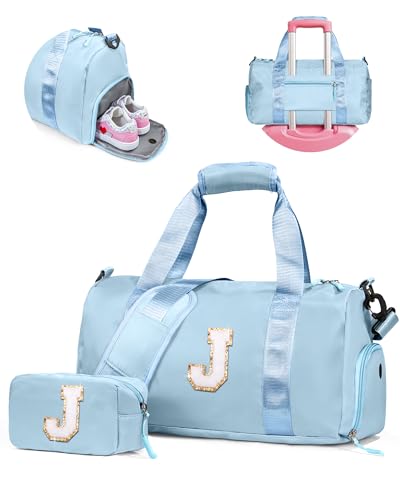 Vogewood Gifts for Niece-Girl Gym Bag with Shoe Compartment & Makeup Pouch