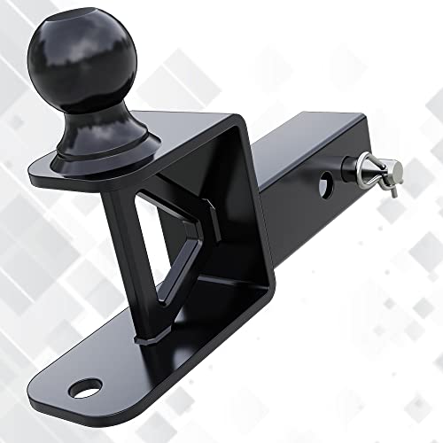 Vnn Atv/Utv Trailer Hitch, Fits 2-Inch Receiver, 2-Inch Ball, 2-Inch Rise, 3-In-1 Atv/Utv Multi-Hitch With Pin, Atv/Utv Receiver Hitch Towing Ball Mounts #TOP5