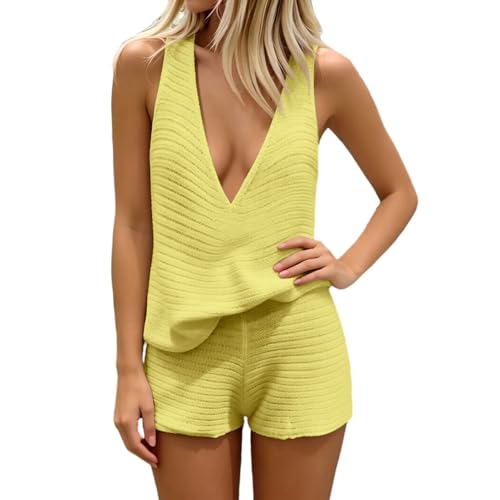 Conjunto de pantalones de verano de dos piezas para mujer con ropa elegante de pierna ancha