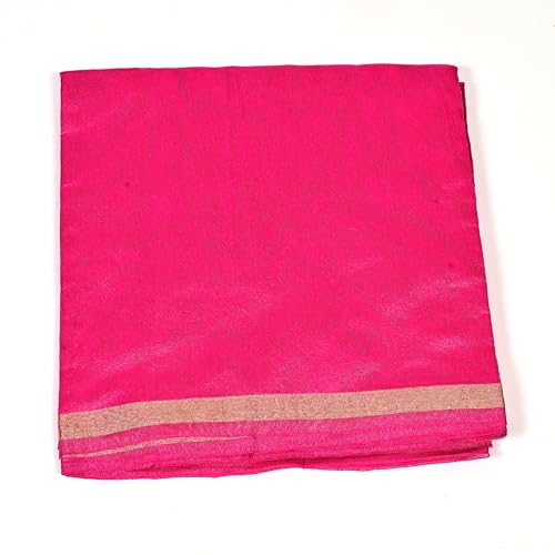 RICHART Traditional Unstitched Fabric chaderi Silk Lining Pheta (Turban Safa) for Men for Wedding