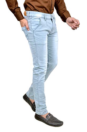 Image of Men's Slim Fit Jeans (newmoudlin mikadojeansgrey 30 Grey 30)