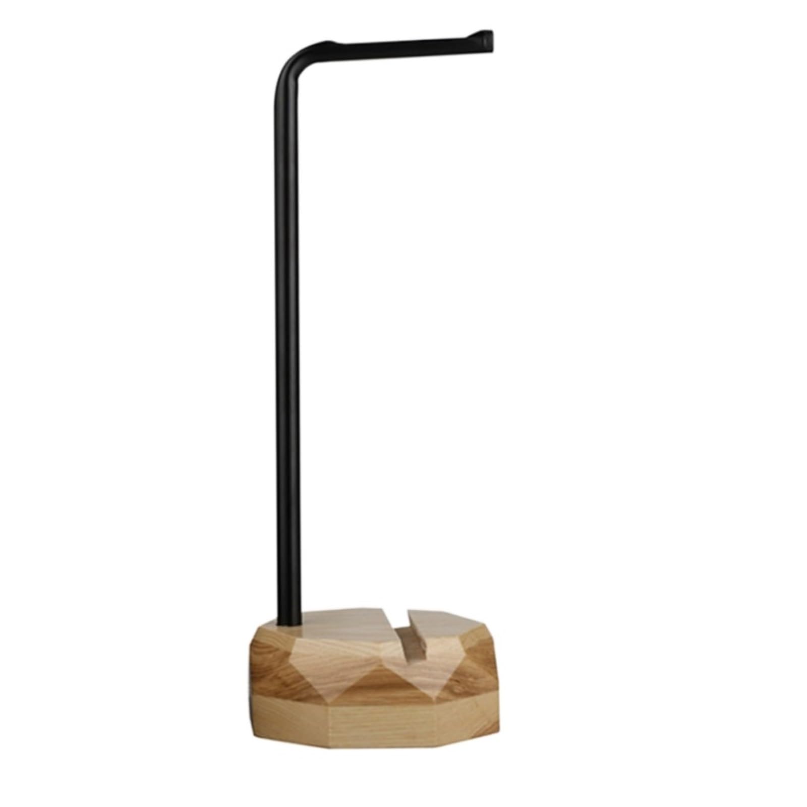 MRKU Headphone Stand Holder Headset Hook Hanger Desktop ,Portable For Most Music Gaming,Walnut PC