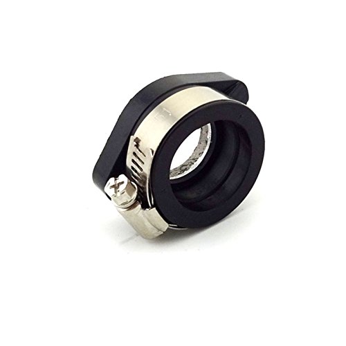 Tc-Motor Manifold Intake Pipe Adapter Boot Rubber Flange For Mikuni Vm24 For Keihin Carb Pe24 Pe26 Pe28 Oko Carburetor Pit Dirt Bike #TOP2