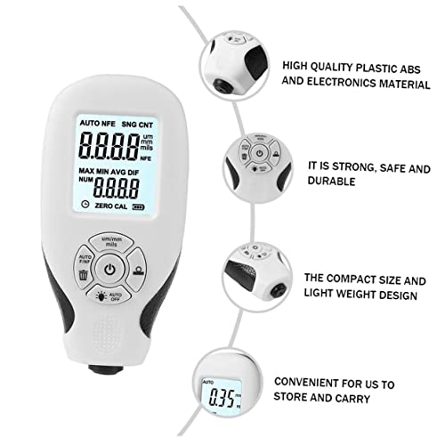 Calibrador de espesor digital portátil Zerodeko 2 piezas miniatura 3