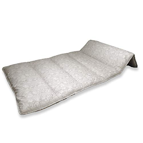 眠り姫 軽量 敷き布団 洗える コンパクト シングル ロザリー グレー 防ダニ 日本製 六つ折り
