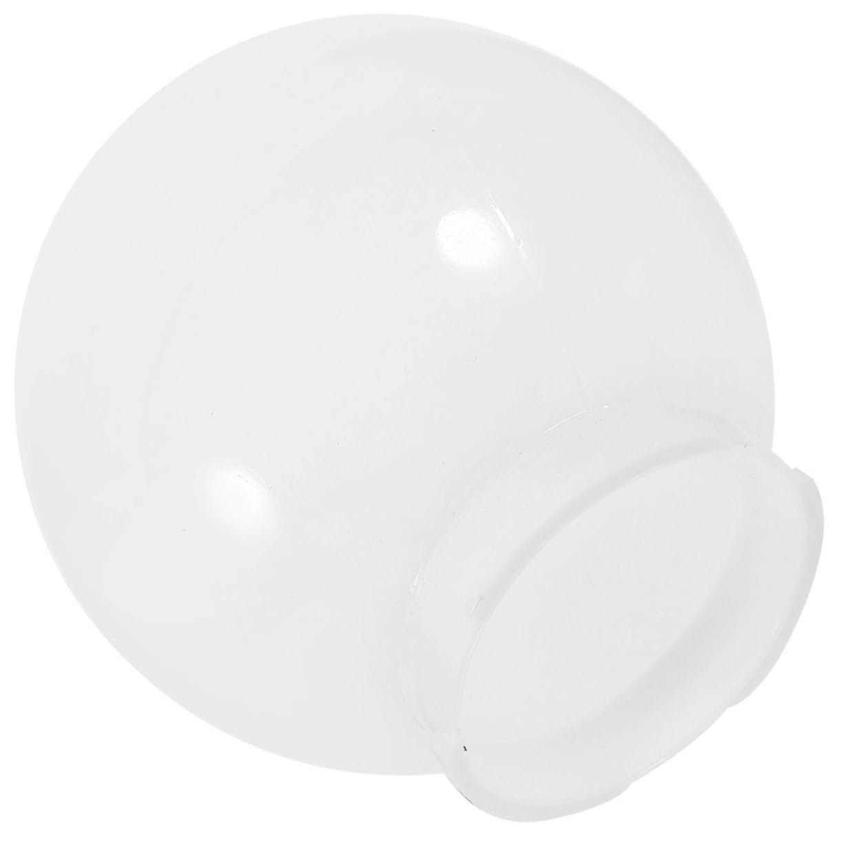 CHILDWEET Circular Lamp Acrylic Spherical Lampshade Cover, White Light Cover for Wall Lamp, Easy to Install and Remove, for Garden, Bedroom, and Living Room Lighting Fixtures