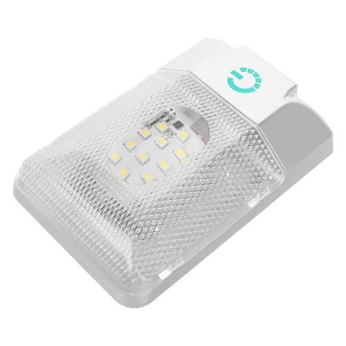 FUNOMOCYA 24V Color Reading Light LED Dome Light for Interior Illumination Brightness for Cars Campers Trailers Boats Trucks LED Touch Control