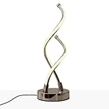 Lámpara de sobremesa regulable con LED integrado de 8W de potencia. Con un diseño minimalista y moderno, es perfecta para combinar con estilos decorativos contemporáneos. Disponible en blanco cálido (3000K).