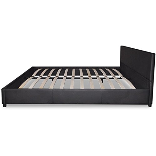 VidaXL Letto in Similpelle 160x200cm Imbottito