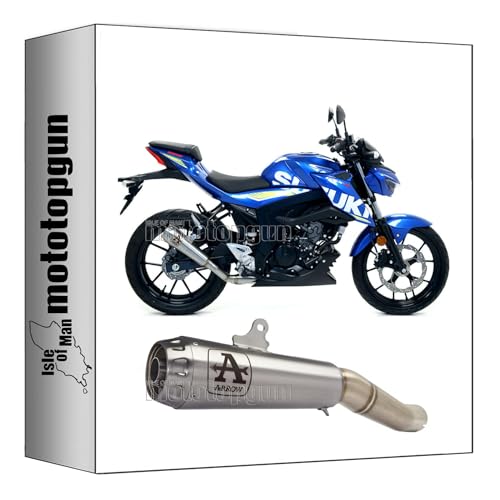 Tubo de escape homologado Arrow Pro-Race para tus rutas diarias en Suzuki GSX-S 125