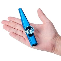 WANDIC Kazoo, Kazoo en alliage d’aluminium léger et 3 diaphragmes à flûte à membrane, Kazoos avec boîte-cadeau vintage… - Les Beatles, Paul McCartney, John Lennon, RIngo Starr, George Harrison WANDIC Kazoo, Kazoo en alliage d'aluminium léger et 3 diaphragmes à flûte à membrane, Kazoos avec boîte-cadeau vintage… – Image 3
