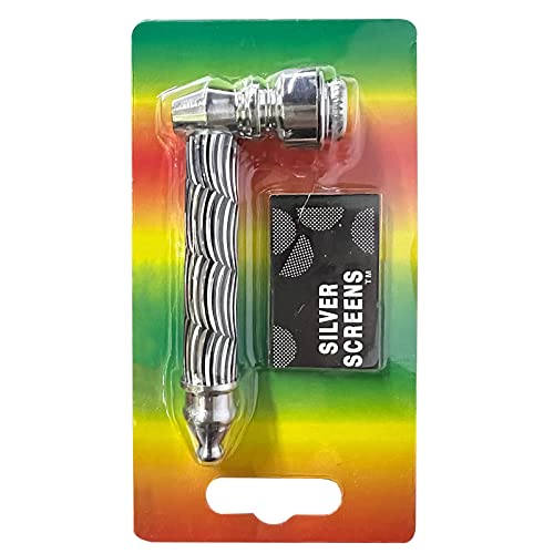 Mini Metal Creative Gifts Set for Men with Filter, Easy to Clean Portable Kit for Holiday Parties with Friends (Black)