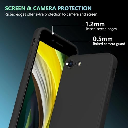Image of for iPhone 16e Case Black, Scratch Resistant with Soft Touch, Slim Thin Phone Cover for iPhone 16e