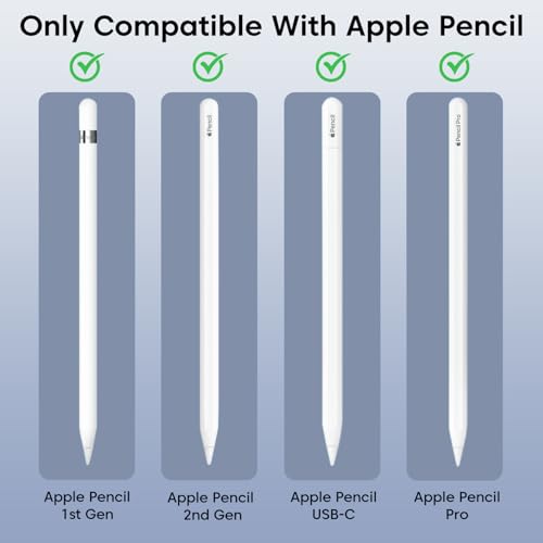 Sounce 6-Piece Apple Pencil Tips for Apple Pencil 2nd/1st Multi-Color - Image 5