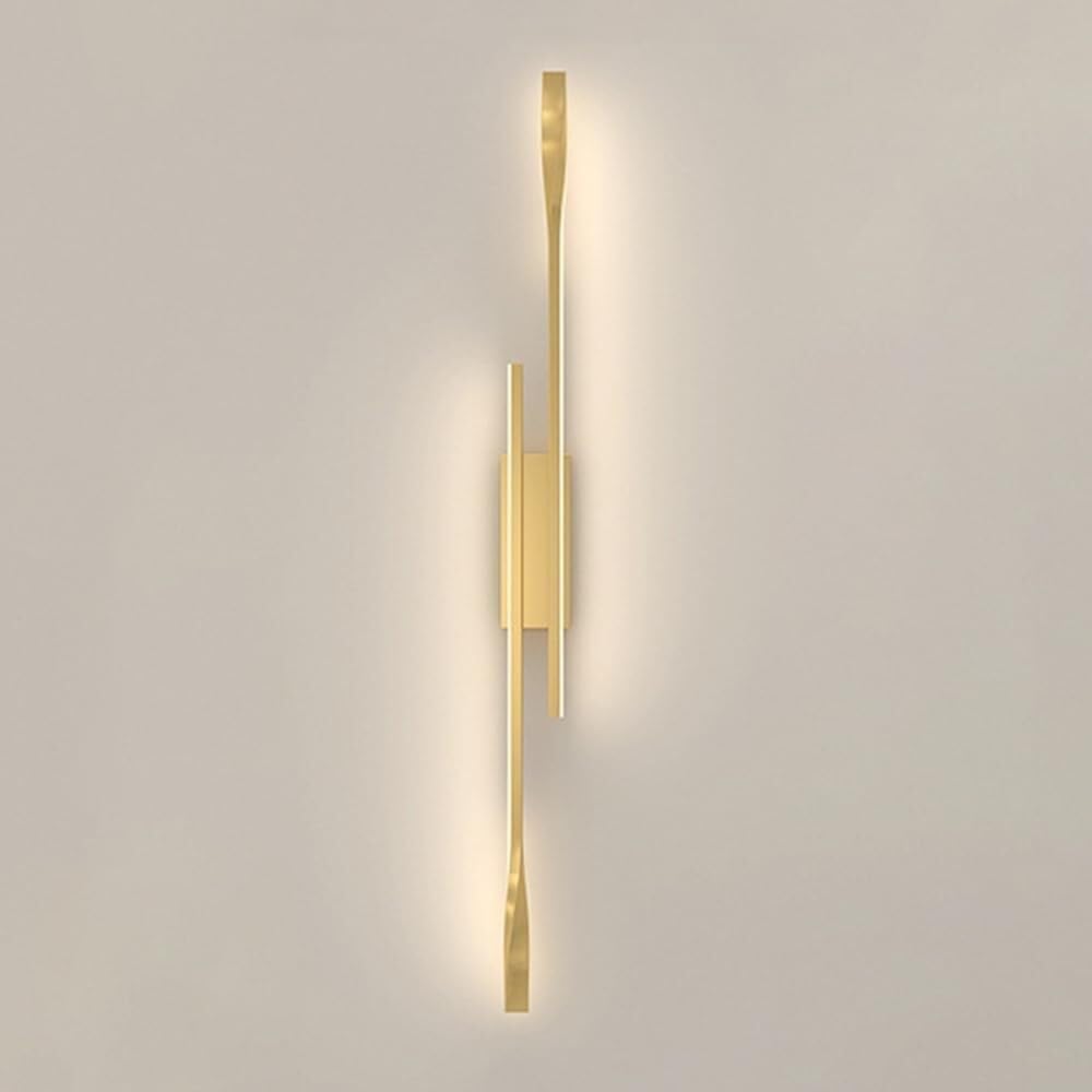 ASerZenith Long Strip Wall Lamp Metal Wall Wash Light Led Linear Wall Sconce Lighting Fixture Living Room Wall Sconces
