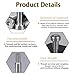 5 PCS 8*M6*6 Hex Socket Shoulder Bolt, Metric Machine Hex Socket Screw, Stainless Steel Shoulder Screws/Bolts, Metric Socket Head Cap Screws, Rust-Resistant, Smooth Finish, Durable