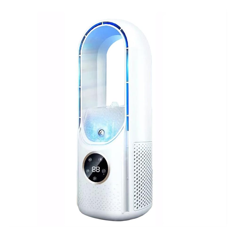 Amazon.co.jp : Yirdapall 小型エアコン 冷風扇 タワーファン 温風