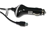  vhbw Cargador para Coche Cable DE Carga 12V para Encendedor DE Cigarrillos Compatible con Motorola RAZR2 V8 Q9V9 U9 V 8 U Q 9 Zine ZN5