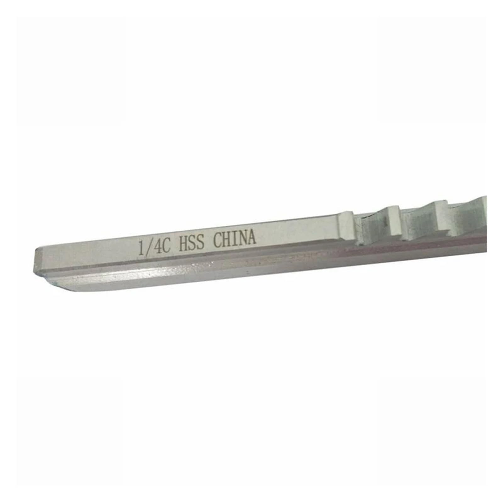 Broca de chavetero de empuje de 3/4E, 3/32A, 3/16C y 3/8D pulgadas for máquinas brochadoras CNC. Herramienta de corte de acero rápido (HSS) for mecanizado de metales. para metalurgia, torno(5-16D)