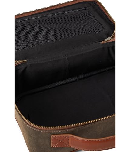 Johnston & Murphy Travel Kit, Brown Antique Cotton3