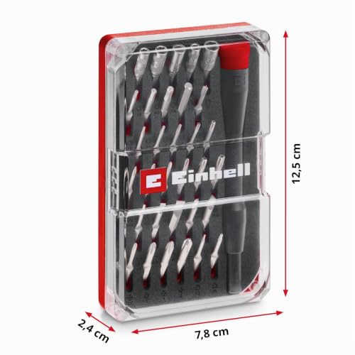 Einhell 33 pièces kit de réparation de précision et électronique