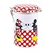Mickey and Minnie Kitchen Decor Set - Bundle with Mickey Mouse and Minnie Cookie Jar, Salt and Pepper Shakers, Straw Holder, More Plus Stickers | Disney Kitchen Accessories