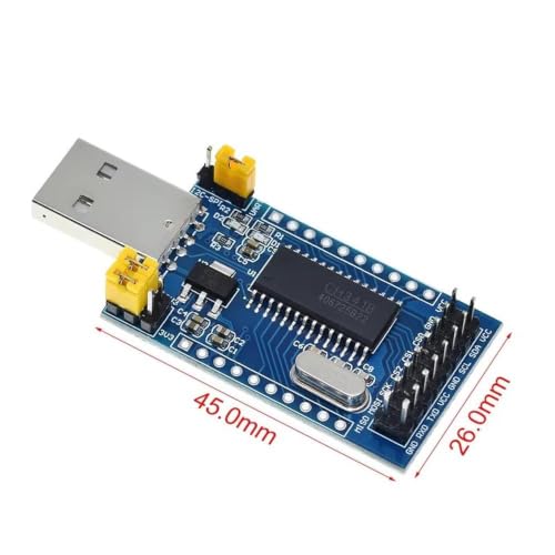Convertisseur CH341A USB SPI I2C pour réparer et programmer vos circuits