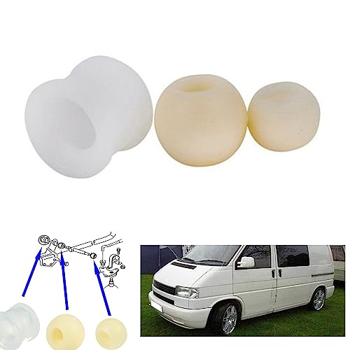 Bohaner Schaltgestänge Wählhebel Reparatursatz, Schaltung Überholungskit, Schaltgestänge Buchse-Kugel Reparatursatz für T4 Transporter 90-03 7D0711131 701711166 015311544