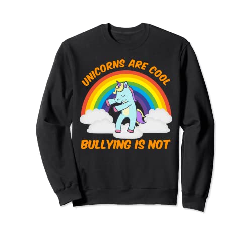 Los unicornios son geniales intimidación no es dabbing unicornio bondad Sudadera