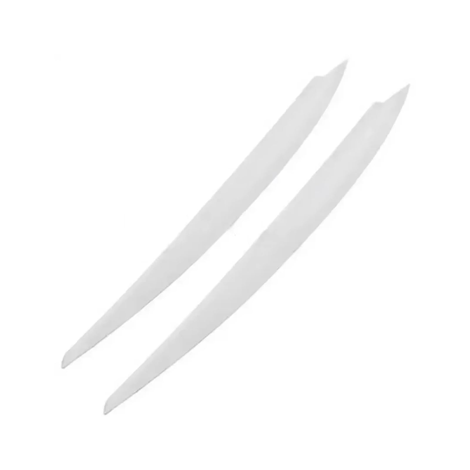 tuyda Headlights Eyebrow Eyelids Trim Stickers Cover,Fit For VW,Fit For Golf 7 MK7 GTI R Rline 2013-2018 Headlight Eyebrow Overlay ﻿(White)