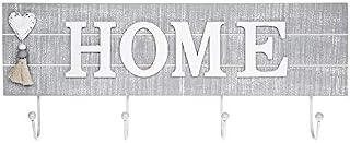 Provence Cool Grey 4 Coat Hooks