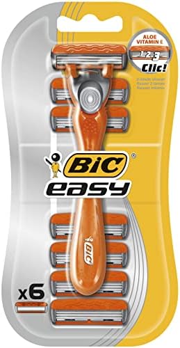 BIC Easy 1 Sap &amp; 6 Başlık Erkek Tıraş Bıçağı