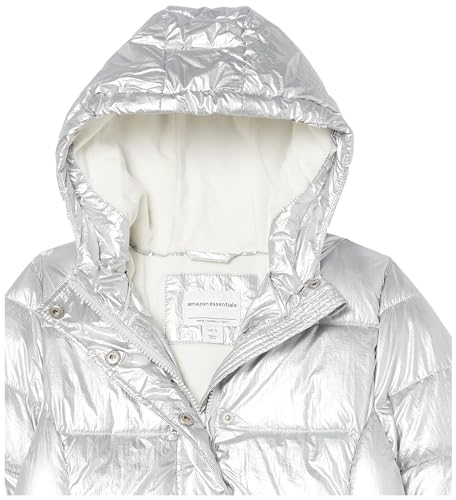 Image of Amazon Essentials Girls and Toddlers' Heavyweight Hooded Puffer Coat, Water-Resistant