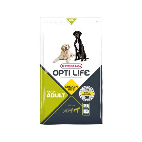 VERSELE-LAGA - Opti Life Adult Maxi - Trockenfutter für Hunde - Große Rassen - 12,5kg