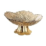 【Touche décorative moderne】 : Ce bol de rangement pour fruits et légumes apporte une touche d'élégance moderne à tout décor, et trouvera parfaitement sa place sur une table, de travail ou une étagère.