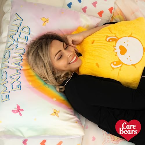 Care Bears Classic Retro Beauty Silky Satin Standard Reversible Pillowcase Cover 20x30 for Hair and Skin, (Officially Licensed Product) by Franco Collectibles - Image 7