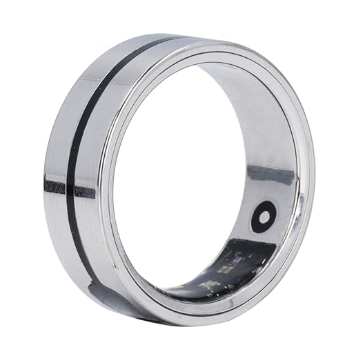 Smart Ring Fitness, Bluetooth Sleep Tracking Wearable, Fitness with Charging Base, Body Temperature Monitoring Step Counting (#11)