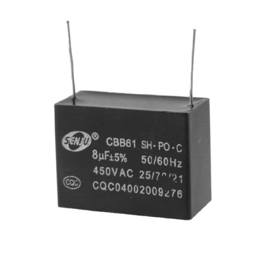 Remplacement condensateur CBB61 8uF 450V pour réparer le moteur de climatisation