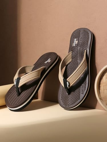 Image of Duosoft Flip Flop for Women | Soft Comfortable | Breathable | Fashionable | Stylish | Trendy | Super Soft | Lightweight | Anti-Slip Sole | Indoor & Outdoor |DW-35-Green