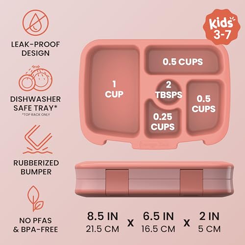 Bentgo Kids Bento-Style 5-Compartment Leak-Proof Lunch Box - image 3