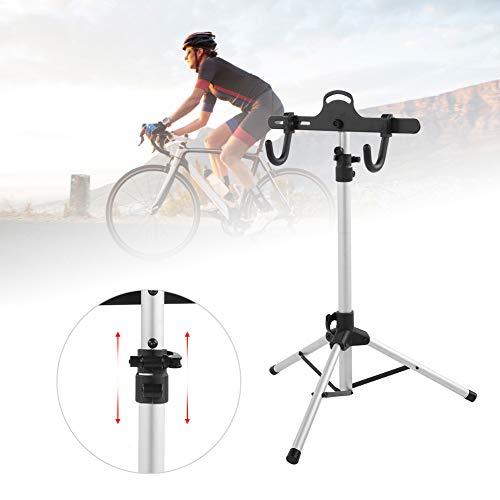 Soporte expositor de bicicletas de aleación de aluminio con base triangular estable 5